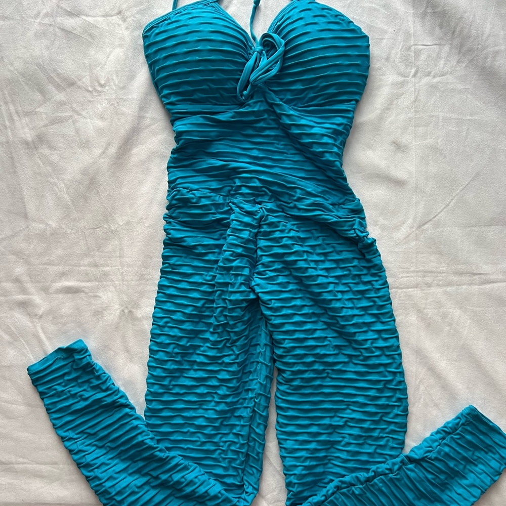 Blue Jumpsuit